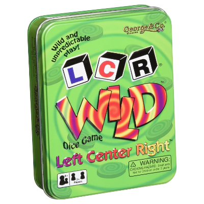 Left, Center, Right Wild tabletop game
