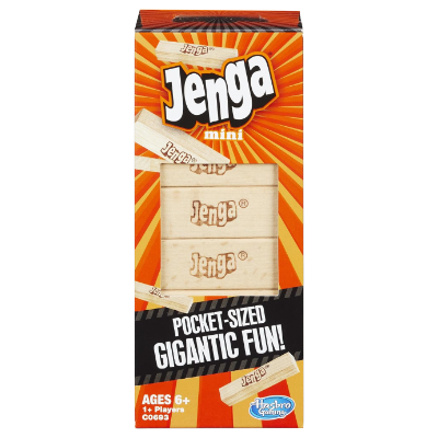 Mini Jenga tabletop game